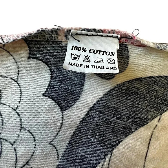 STONE FLOWER NWOT SLEEVELESS SMOCKED FLORAL FIT & FLARE DRESS PINK BLUE | SMALL - Picture 8 of 10